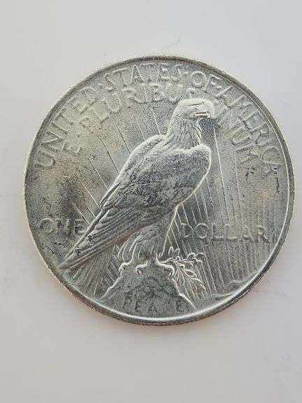 1923 Silver Peace Dollar, UNC