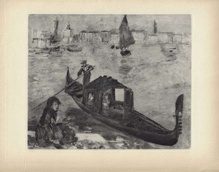 Limited Edition Pierre-Auguste Renoir (After) Original Heliogravure 1919