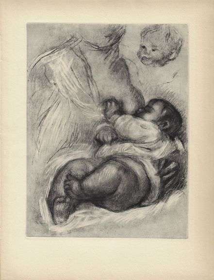 Limited Edition Pierre-Auguste Renoir (After) Original Heliogravure 1919