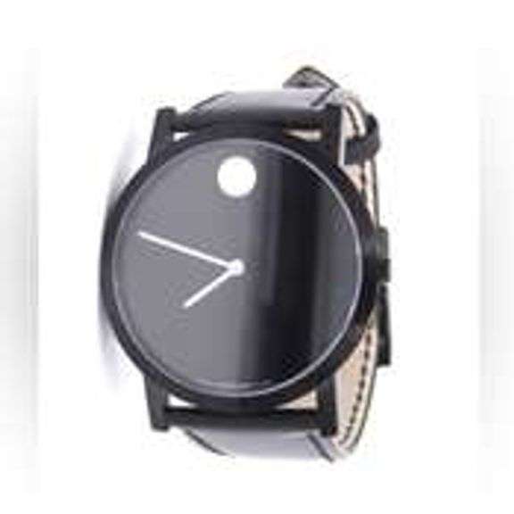 Movado Quartz 40mm Big Dot Dial Watch