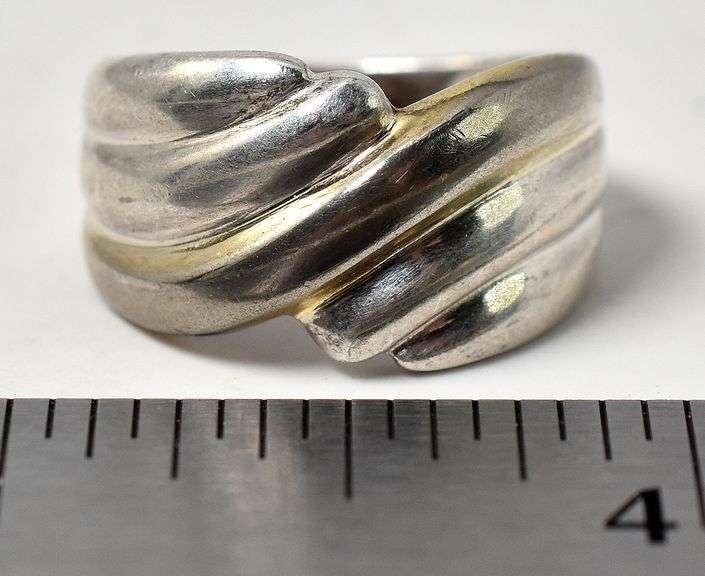Fancy Designed Ring in Sterling Silver