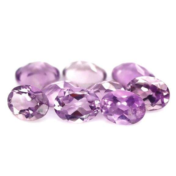 Glittering 10ct real Brazilian Amethyst set