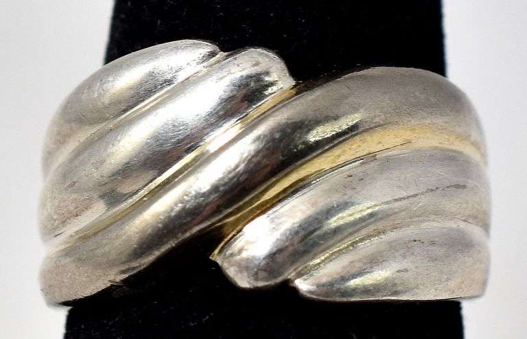 Fancy Designed Ring in Sterling Silver