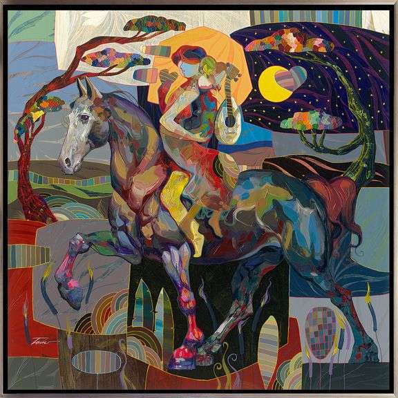 Fantastic Art by Tadeo Zavaleta Tadeo Zavaleta Before Night Falls