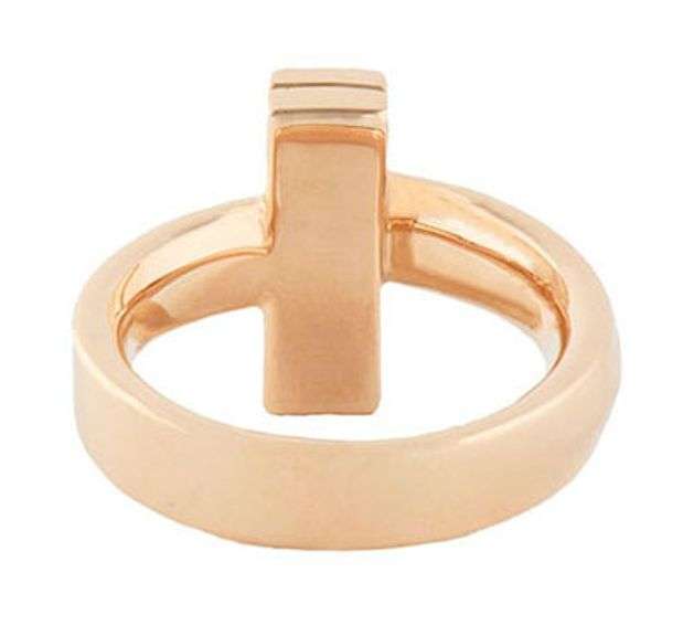 Tiffany & Co. T T1 4.5MM Ring in 18K