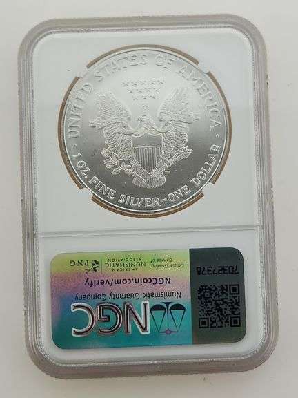 2006 American Silver Eagle, NGC MS69