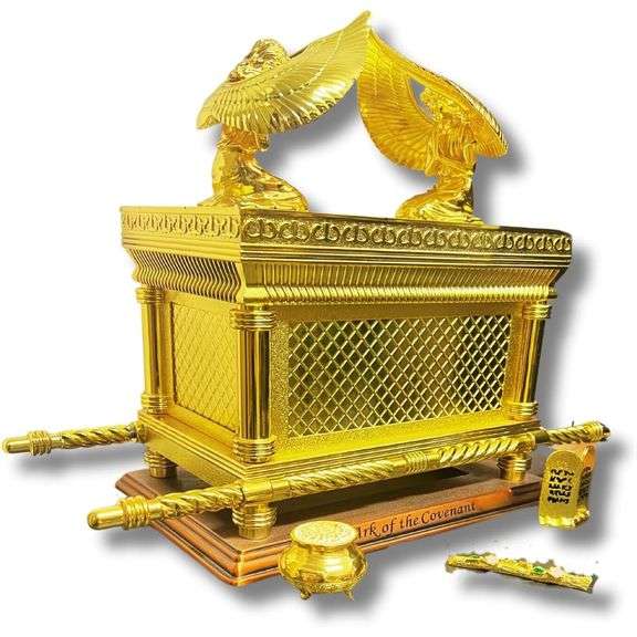 Ark of the Covenant Model Gold-Plated