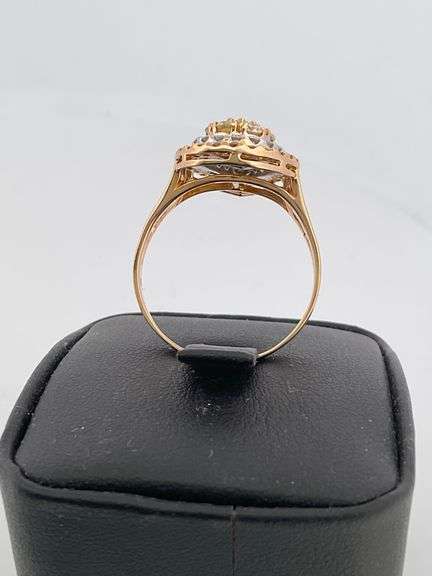 CERTIFIED 18K ROSE GOLD DIAMOND RING