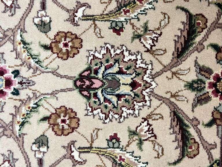 Handmade w/Silk Isfahan Design 4.0x6.0