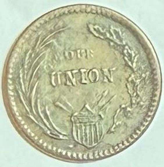 1863 Patriotic Unc Civil War Token