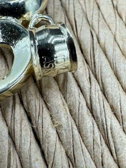 10k Yellow Gold Infinity Heart Pendant Forever Love Charm