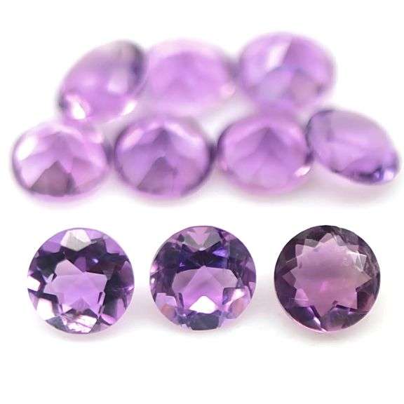 Glittering 18.13ct real Brazilian Amethyst set