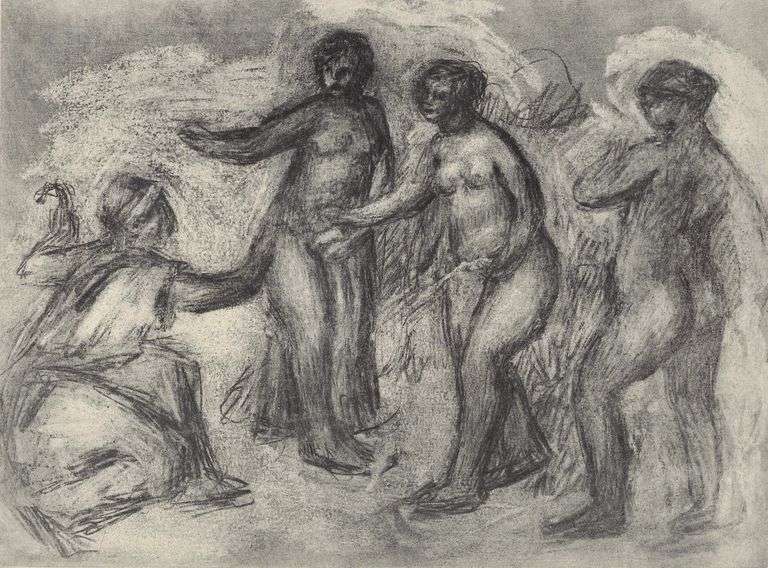 Limited Edition Pierre-Auguste Renoir (After) Original Heliogravure 1919