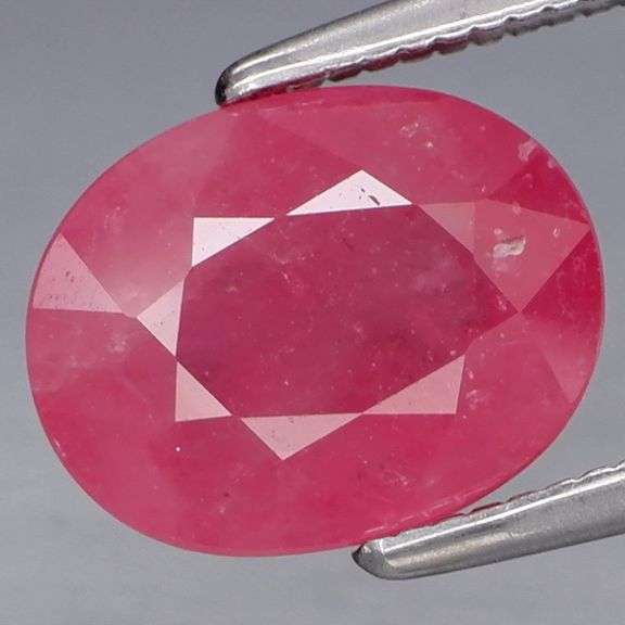 Vivid! Real! 2.82ct pinkish red Ruby -Heated only!!!