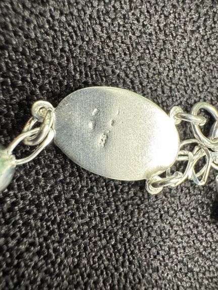 Sterling Silver Rosary Long Curb 5mm Cross Catholic Prayer Necklace 925 Chain