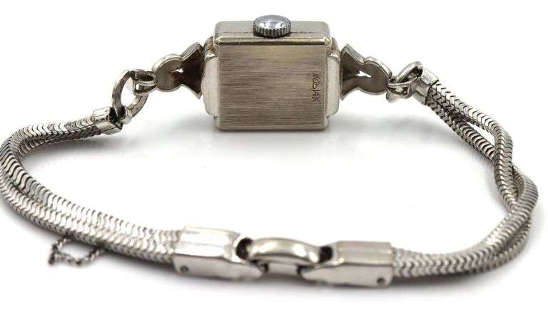 Vintage 14K WG Ladies Wittnauer Watch