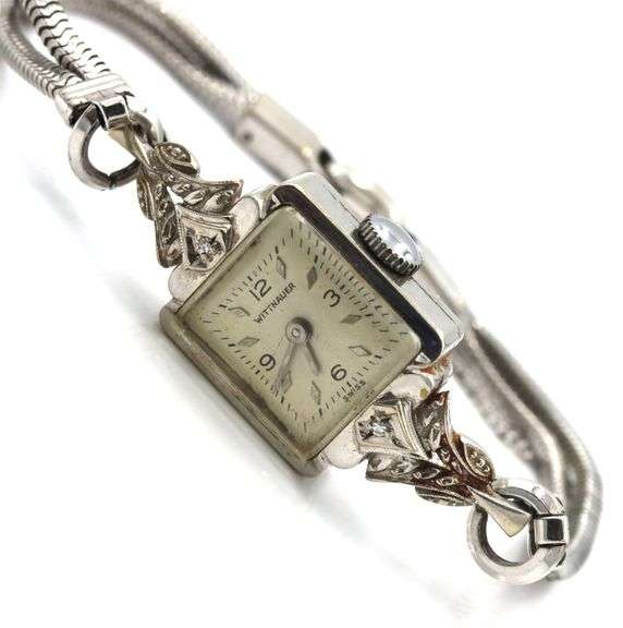 Vintage 14K WG Ladies Wittnauer Watch