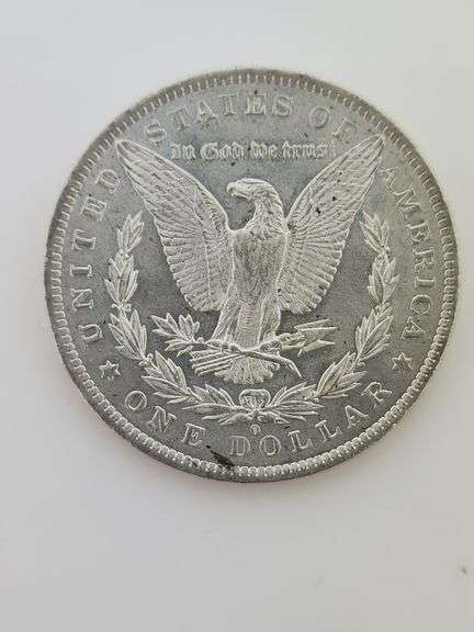 1884 O Morgan Silver Dollar, UNC