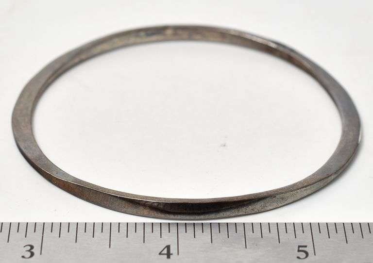 Bangle Bracelet in Sterling Silver