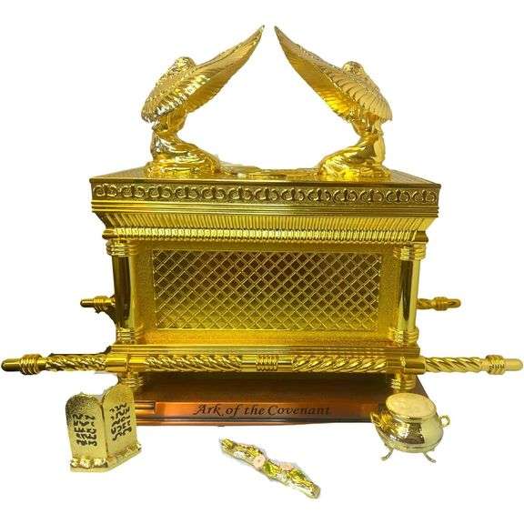 Ark of the Covenant Model Gold-Plated