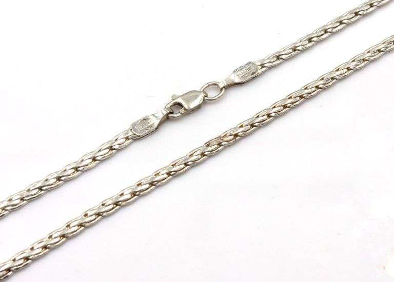 Lot of 3 Vintage 925 sterling silver necklaces