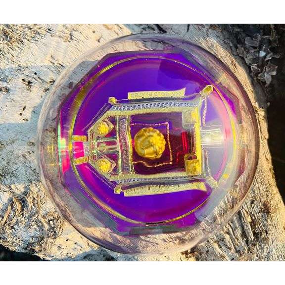 Golden Temple 24K Gold in Glass Dome