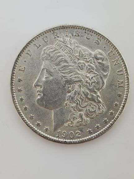 1902 O Morgan Silver Dollar, AU