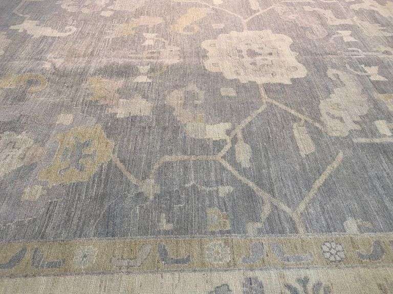 Magnificent Oushak Rug 9.1x12'