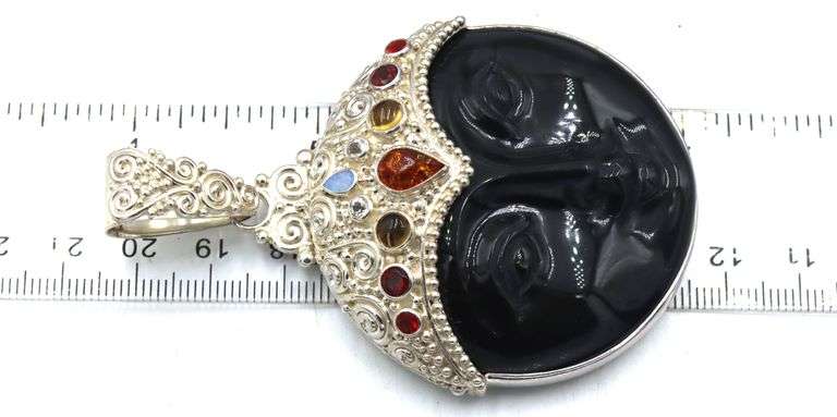 925 Sterling Silver Sejan goddess pendant