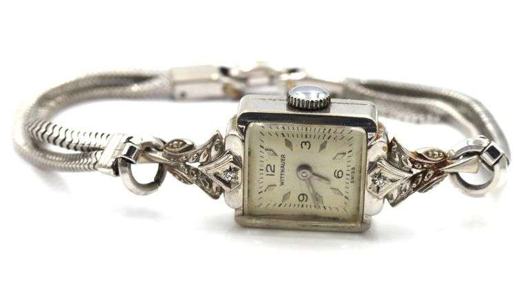 Vintage 14K WG Ladies Wittnauer Watch