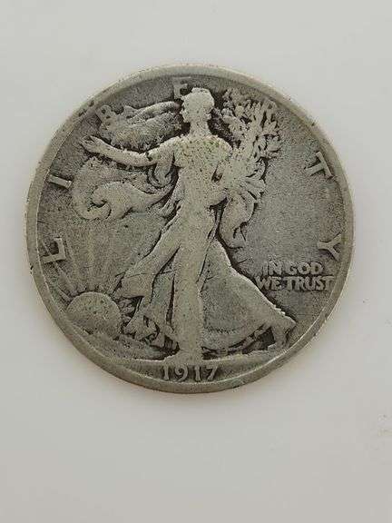1917 D Walking Liberty Half Dollar