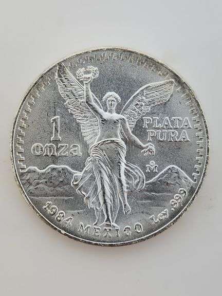 1984 Mexico / 1 ONZA, .999 Silver