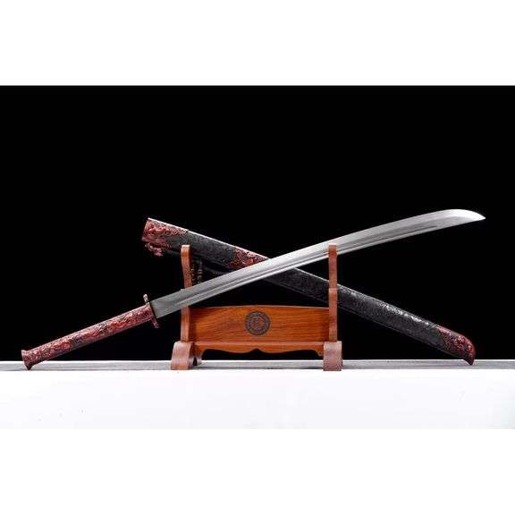 Qing Dao Hand-Forged Spring Steel Blade Sword