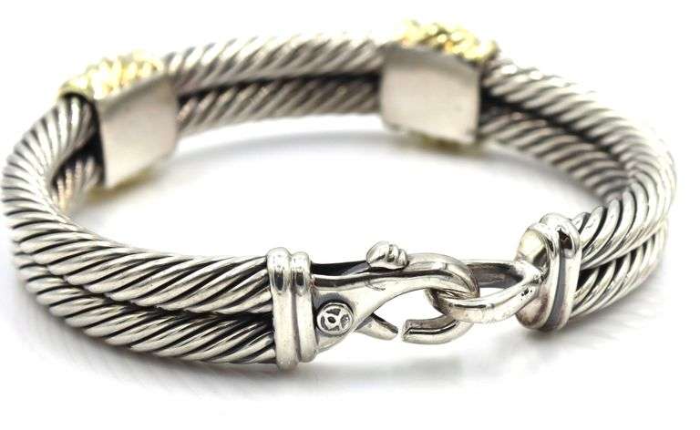 David Yurman Renaissance Iolite bracelet