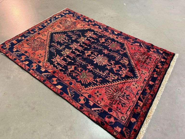 Magnificent Persian Hamedan  3.7x5.2