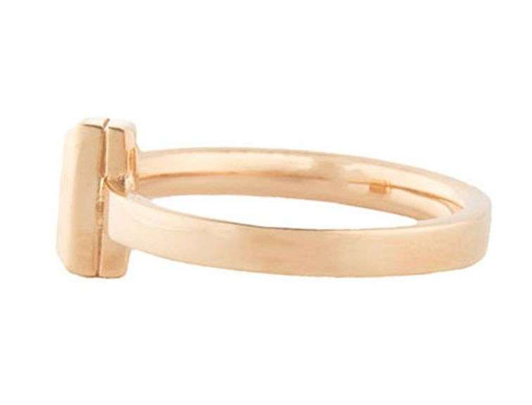 Tiffany & Co. T T1 Narrow Ring in 18K