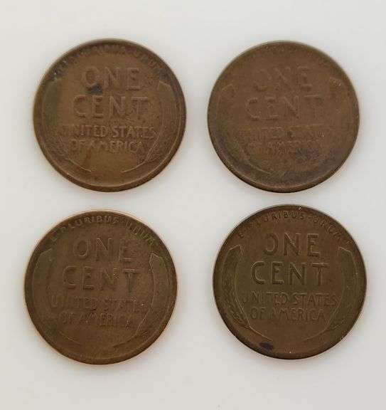 8 Coin Semi Key & Key date Lincoln Cent Lot, Cleaned " See Description"