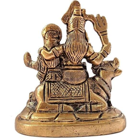 Brass Shiv Pariwar Idol Family Sculpture