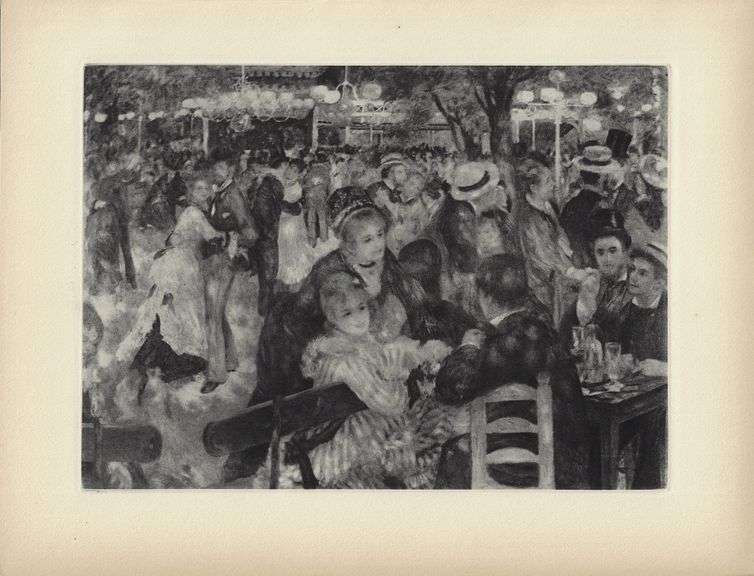Limited Edition Pierre-Auguste Renoir (After) Original Heliogravure 1919