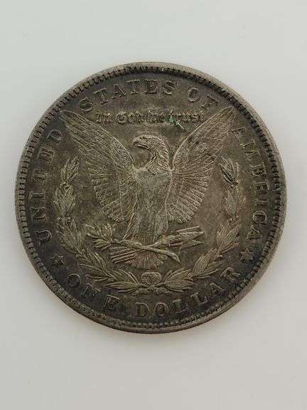1904 Morgan Silver Dollar, Cleaned