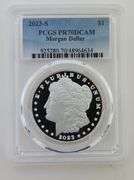 2023 S Proof Silver Morgan Dollar, PCGS Certified PR70 DCAM