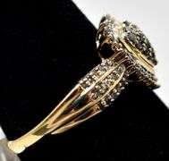 Dazzling Diamond Heart Ring in 10K Yellow Gold