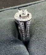 Gorgeous 14K White Gold Natural Diamond Ring