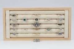 .925 Sterling Silver Curated Ring Set 20 RIng Lot Various Sizes & Styles
