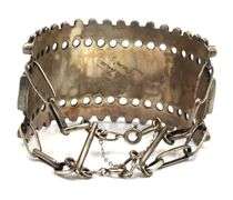 Set of Vintage 925 sterling silver signed turquoise cuff bangle and 2 rings
