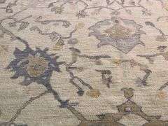 Magnificent Oushak Rug 9.3x11.9