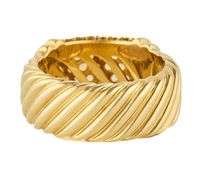 David Yurman 0.39ctw Yellow Sapphire Metro Band Ring in 18K