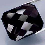 Huge! 59.32ct silky black Loas Tektite