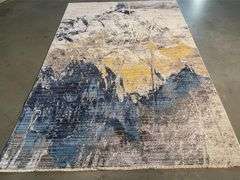 Artistic Carved Modern Design Rug 8x11