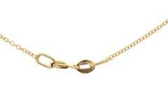 14kt Yellow gold 1.50ctw diamond cluster open heart pendant on chain